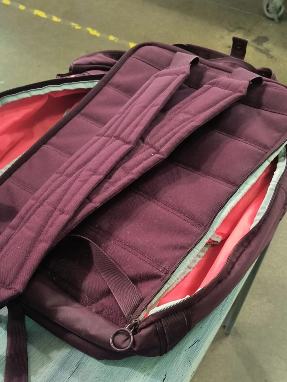 Under Armour durable burgundy
